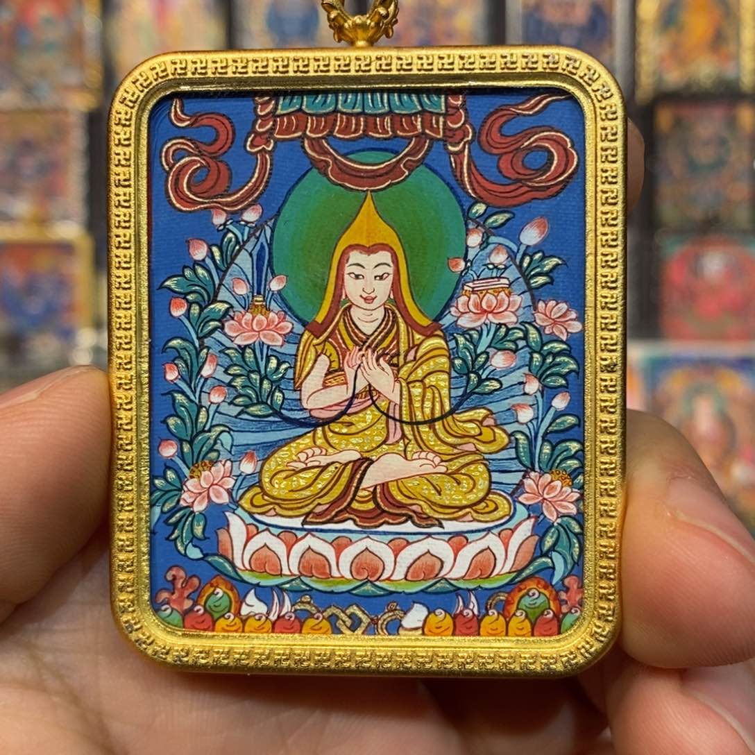 吊坠开播特惠宗咖巴唐卡