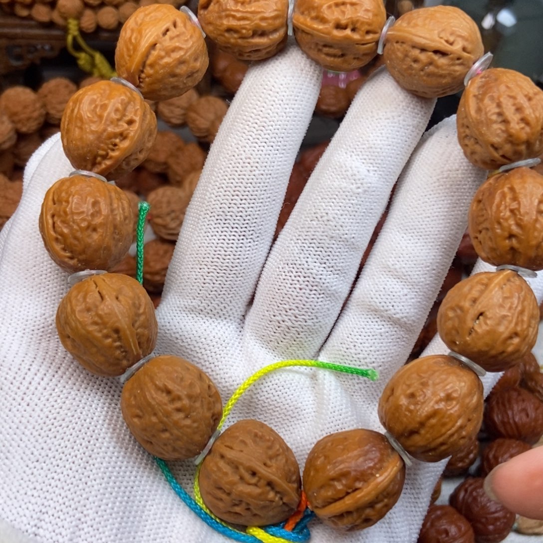 文玩核桃吊坠元宝一道筋文玩核桃