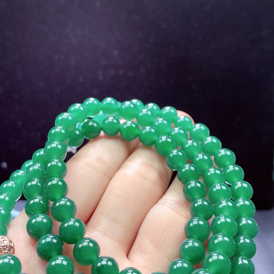 翡翠手链未镶嵌项链