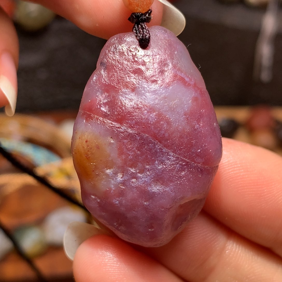 未镶嵌玛瑙/玉髓珠宝半成品