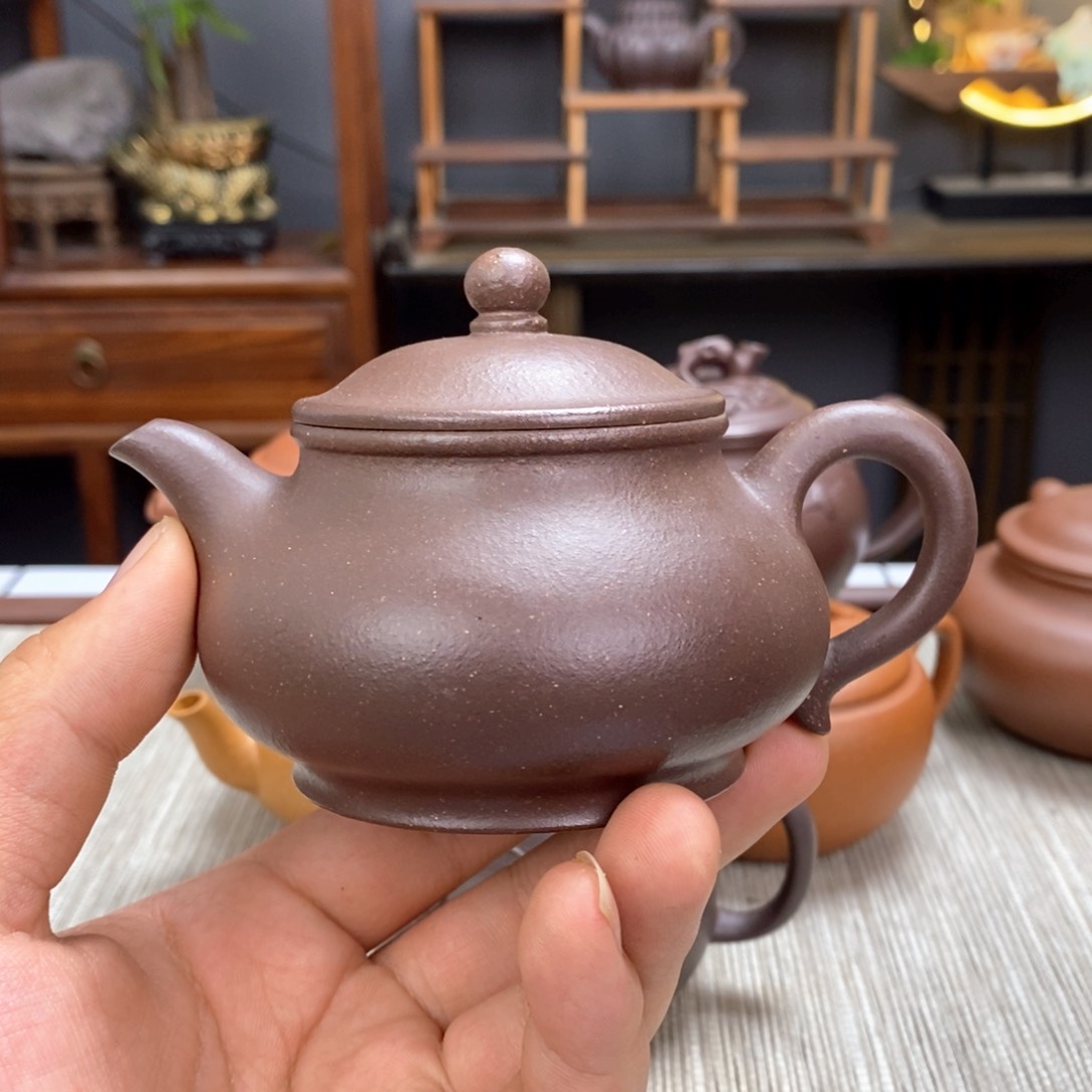 紫泥茶壶容量180毫升