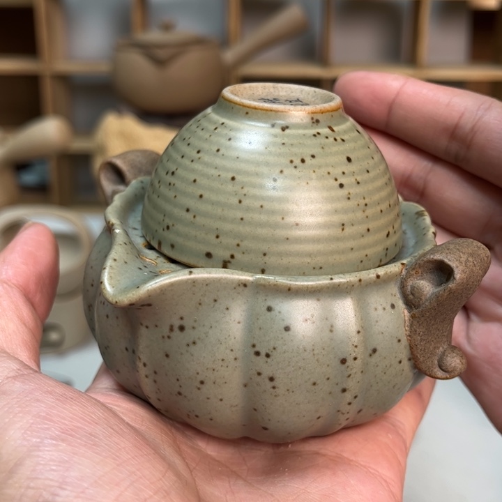 壶老段烧陶瓷茶器