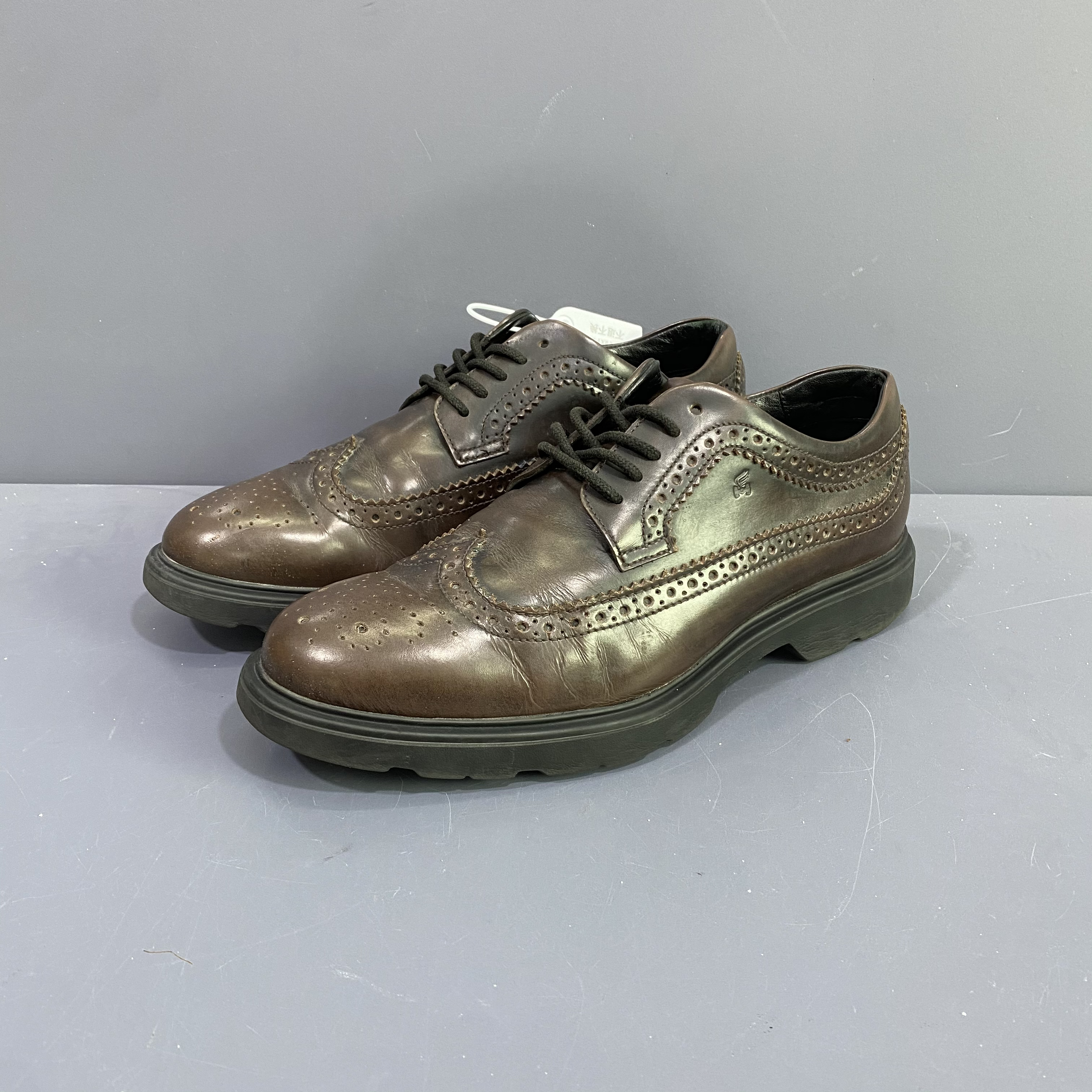 95新 HOGAN 39.5码 hogan皮鞋 休闲鞋 成色不错 265
