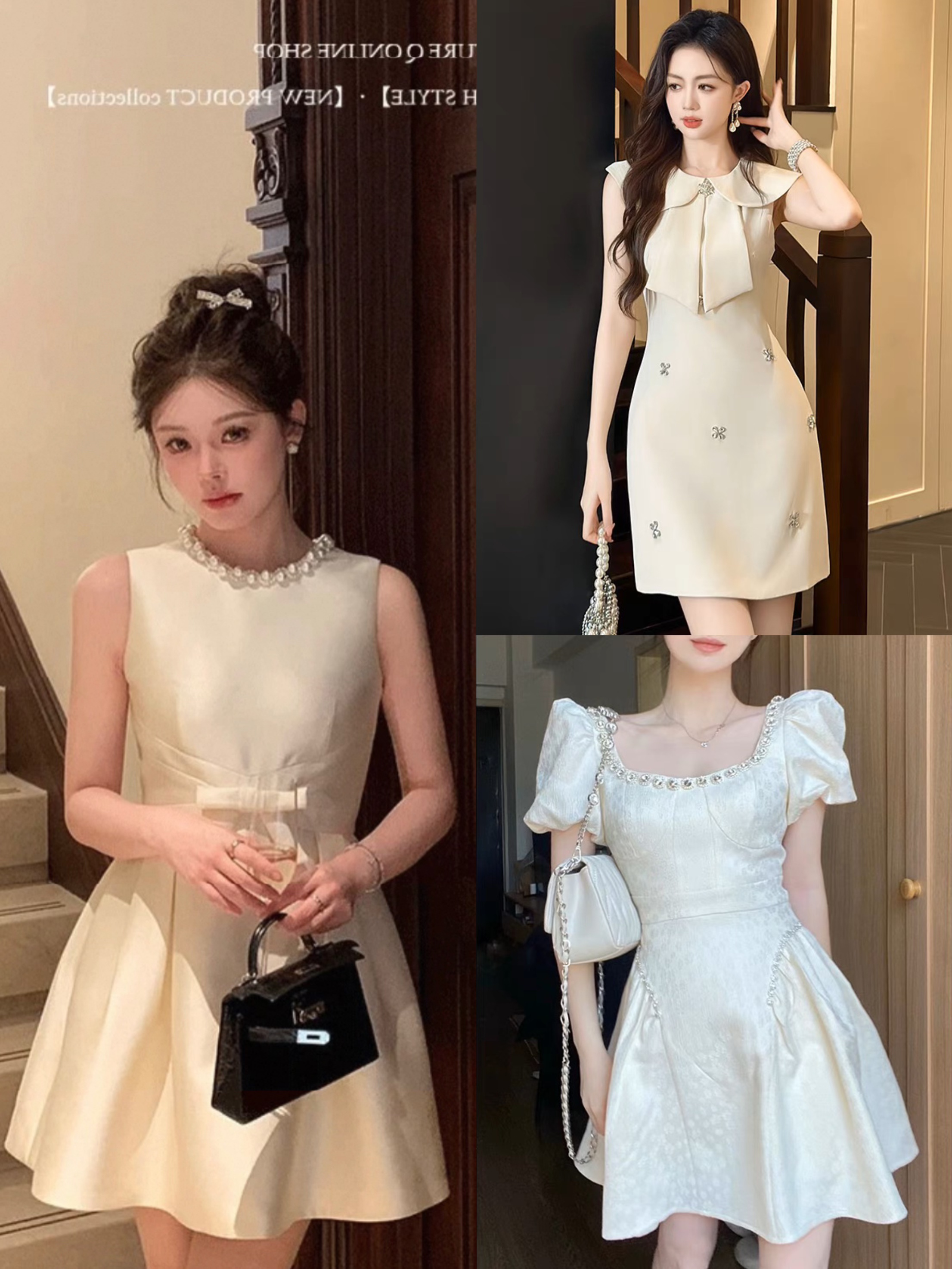 C2101-2200法式高级感夏季女连衣裙