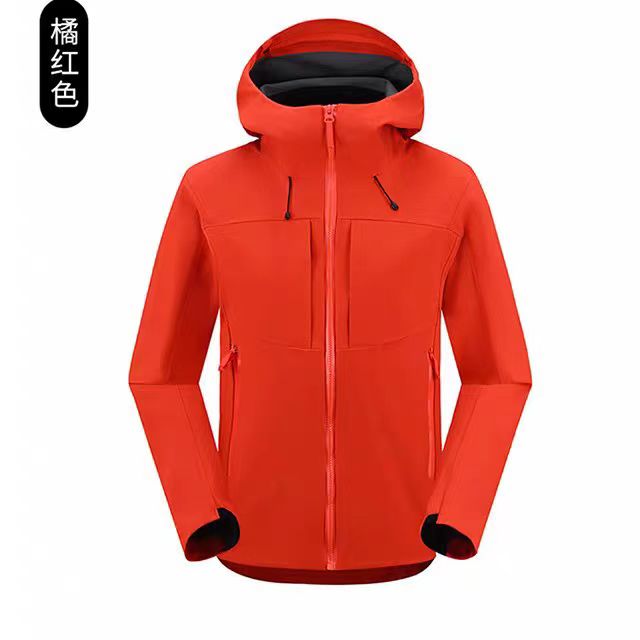 N家伽玛（原滋原味）户外加绒加厚软壳冲锋衣男女同款保暖外套