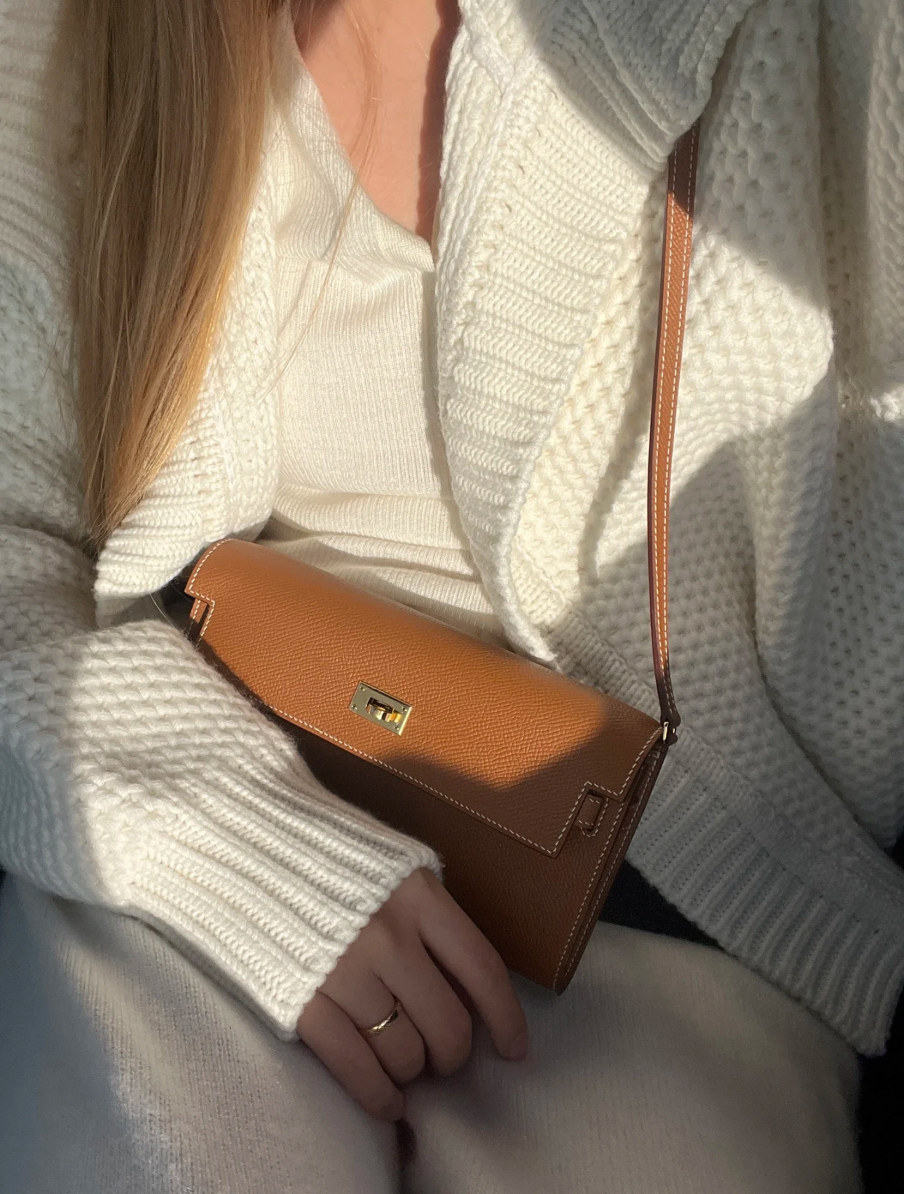 95新 Hermes/爱马仕 爱马仕 kelly to go单肩斜挎包/公价无/甄选