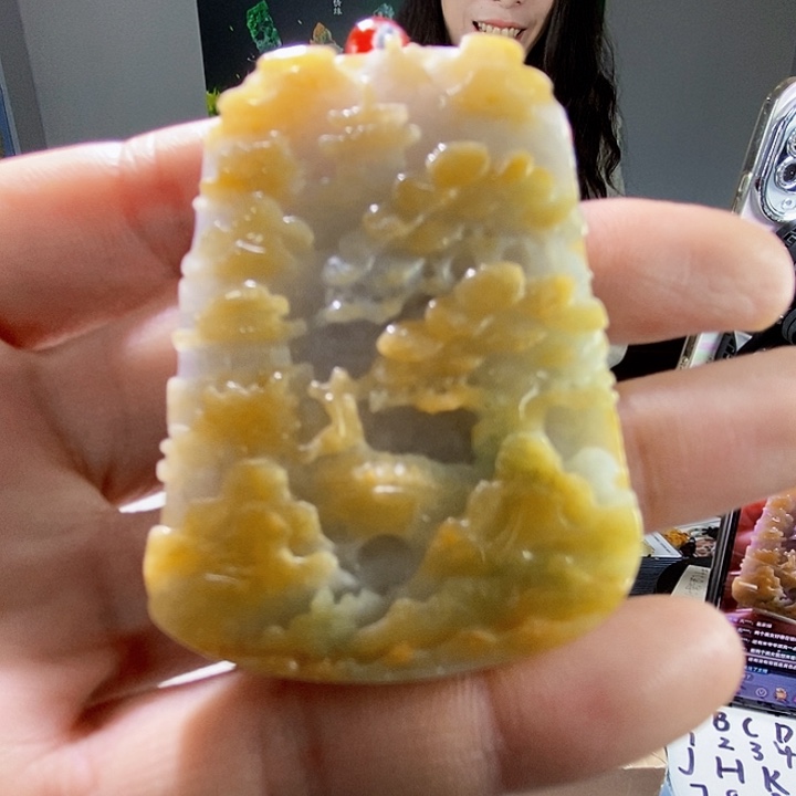 颈饰未镶嵌翡翠一