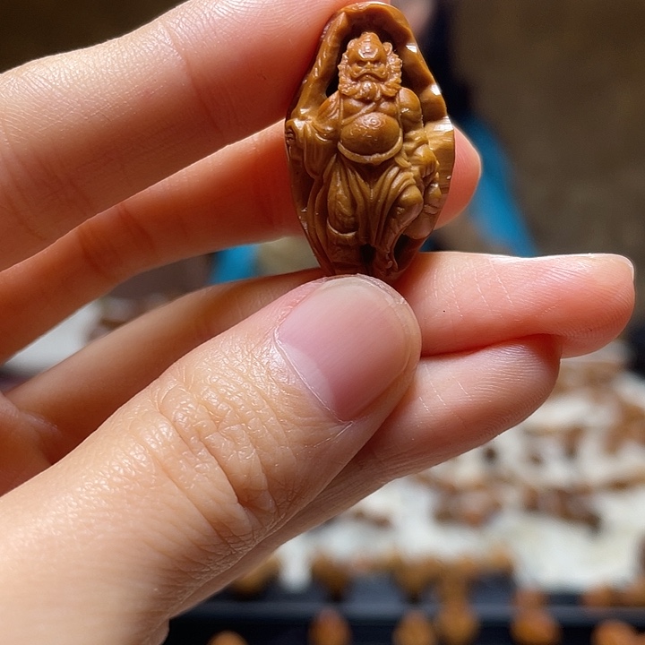 橄榄核手串/手链钟馗