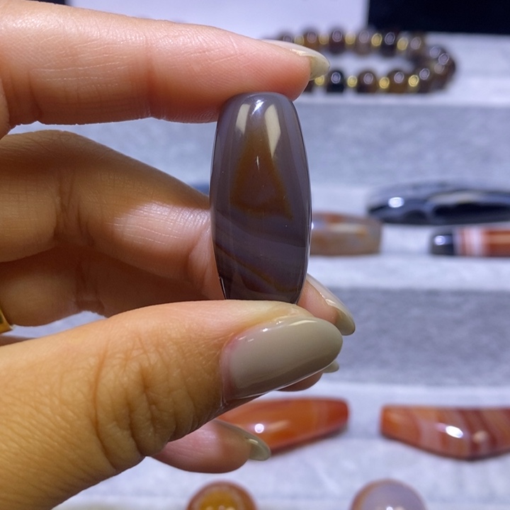 玛瑙/玉髓未镶嵌颈饰