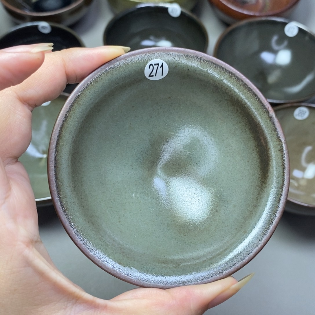 茶盏建窑建盏主人杯