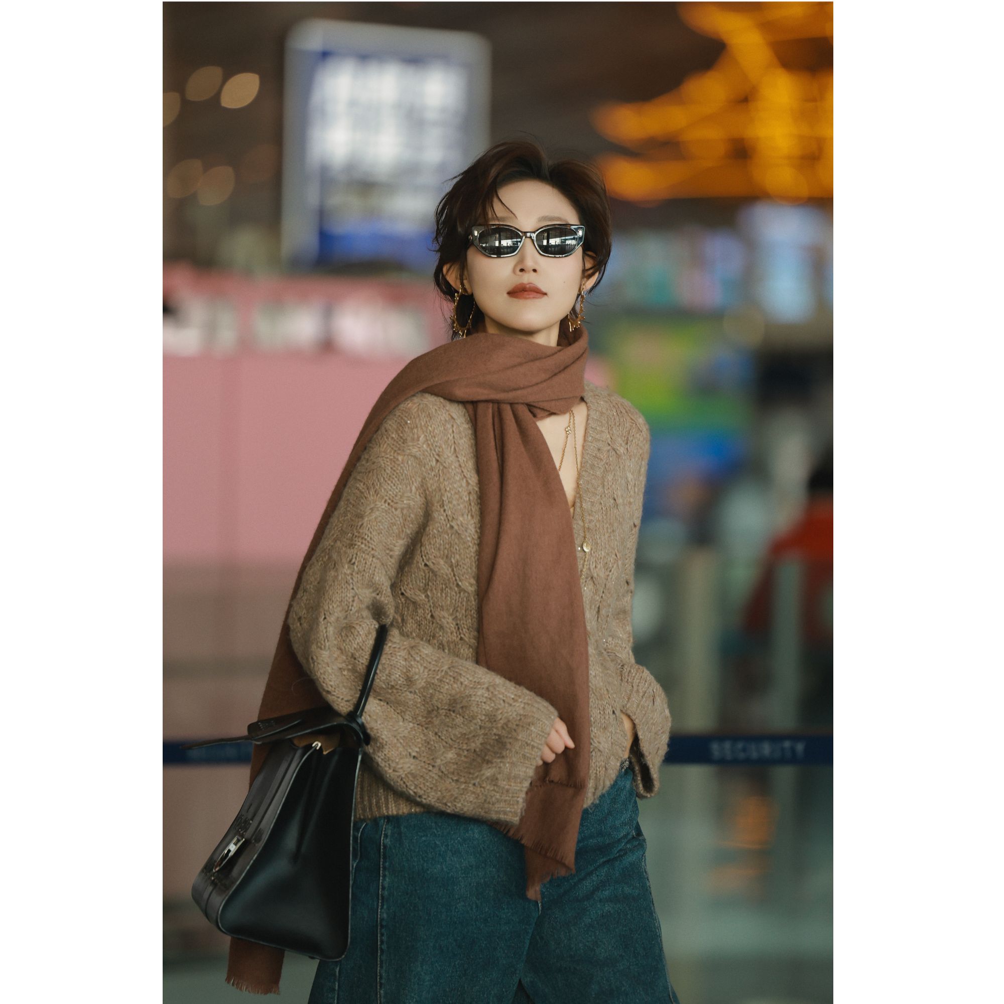 limil/丽米儿百搭气质秋冬新款纯色针织衫9499029