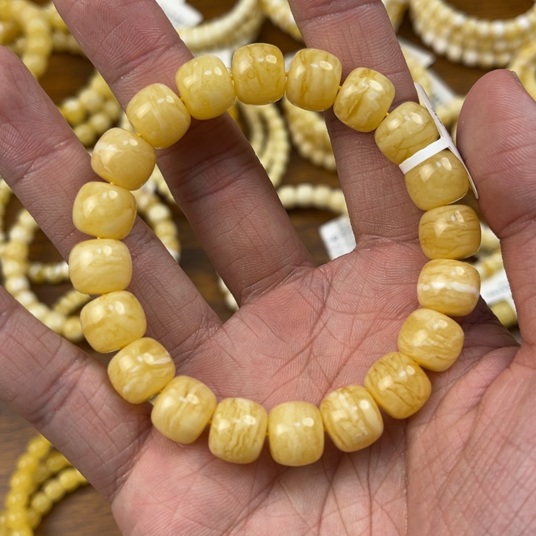 蜜蜡手串未镶嵌蜜蜡手串11.5