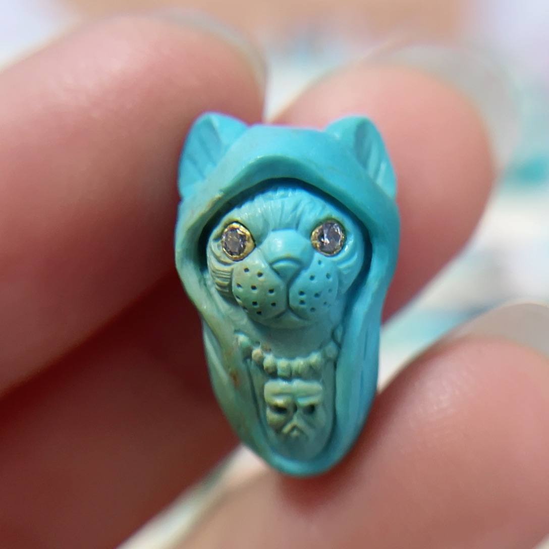 绿松石珠宝奇石未镶嵌