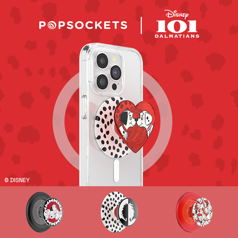 【101忠狗】PopSockets泡泡骚手机支架气囊伸缩防摔粘贴 小狗 斑点