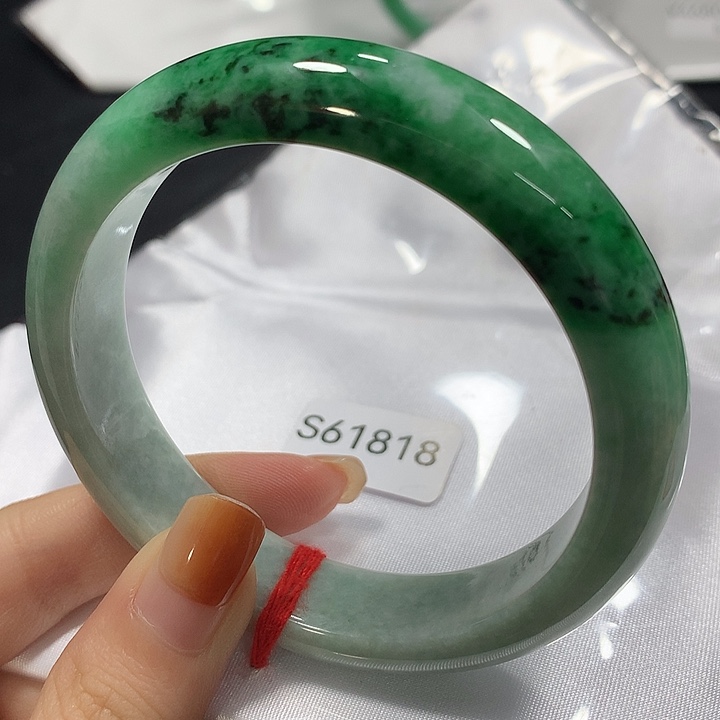 翡翠未镶嵌手镯翡翠手镯 s61818