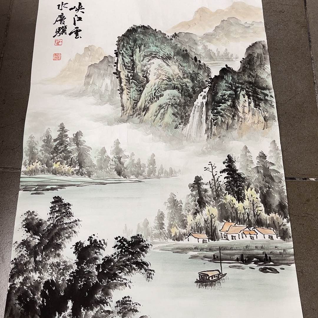 绘画韩江书画 石老师
