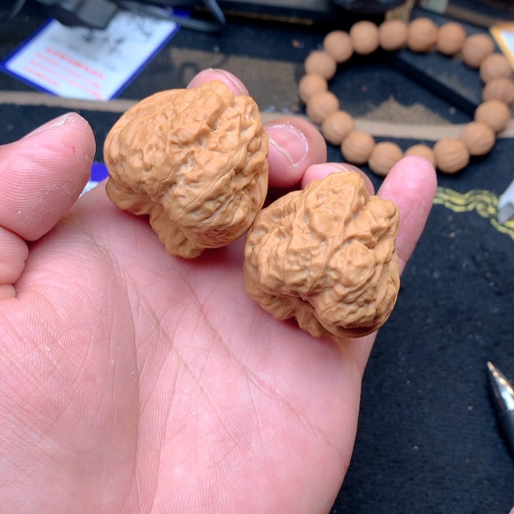 文玩核桃把件21号37蛤蟆头