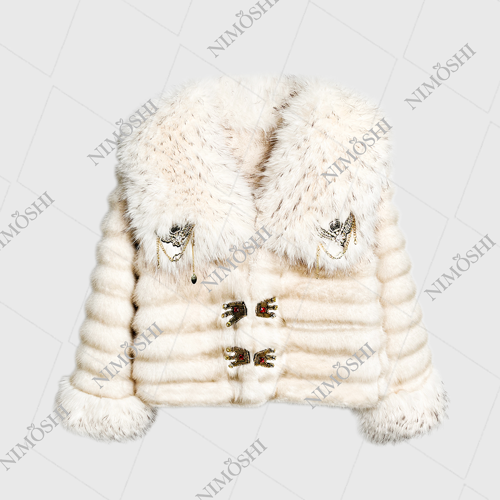 【夏夏专属】新款轻奢钉珠女装外套设计师重工 L5122