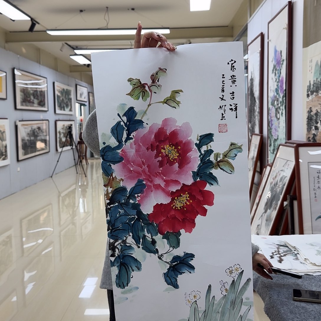 国画国画作品集一个由一