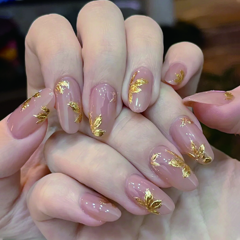 【免照灯】【Q59】朵媛儿凝胶甲贴持久防水甲贴ins指甲贴夏日