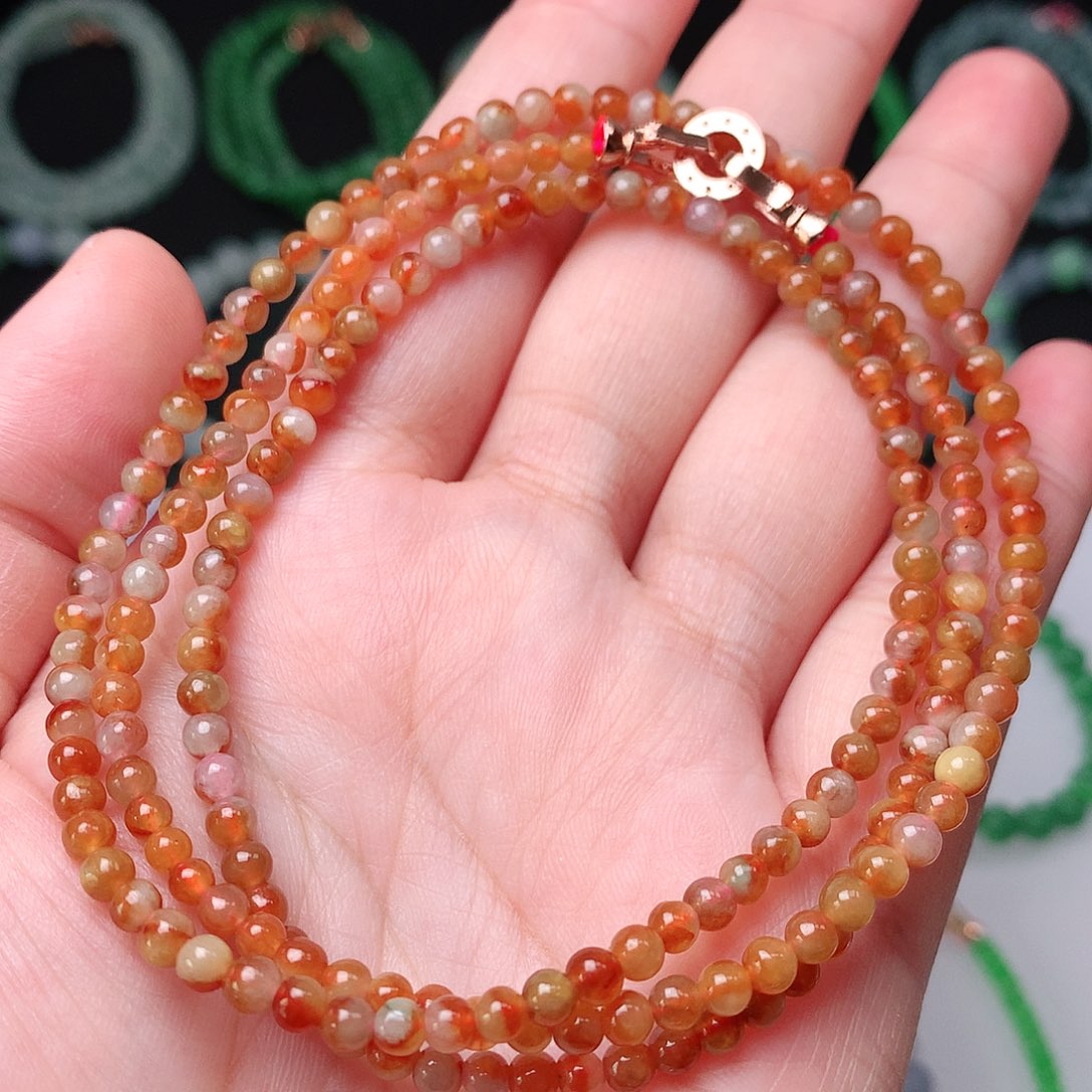 翡翠手链未镶嵌翡翠