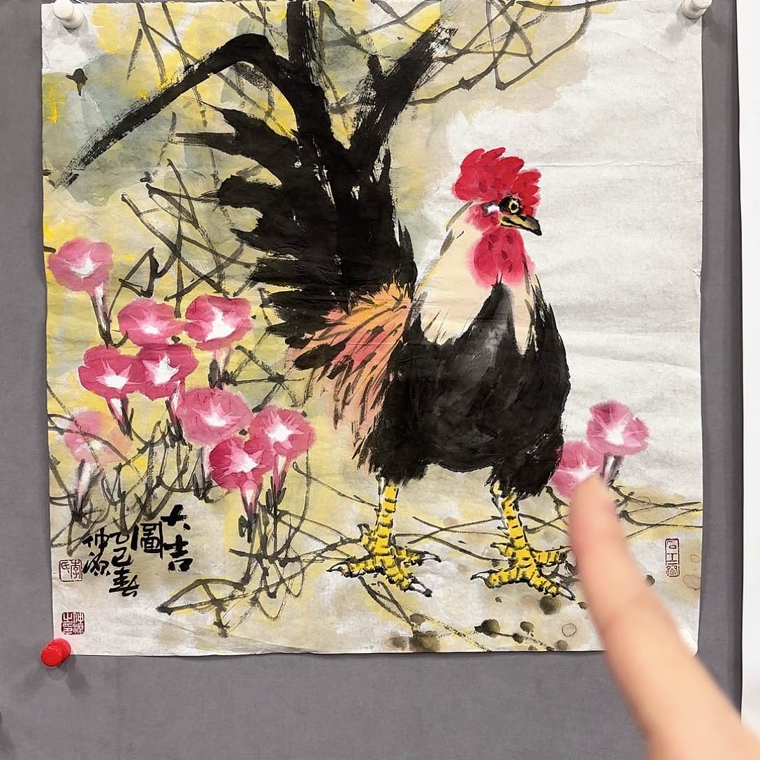 国画国画纯手绘作品请放心去藏