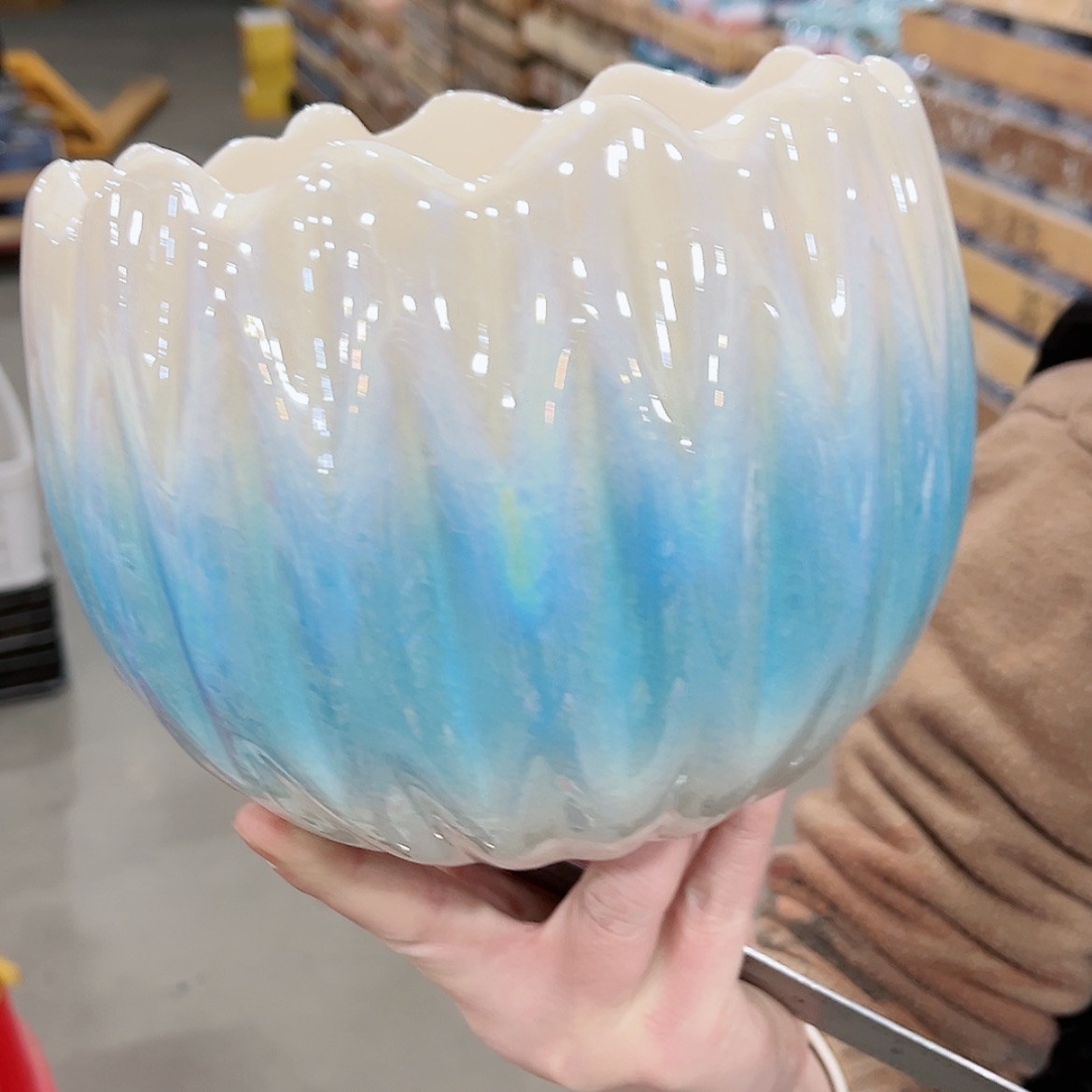 【闪购商品】陶瓷陶瓷多肉植物花盆