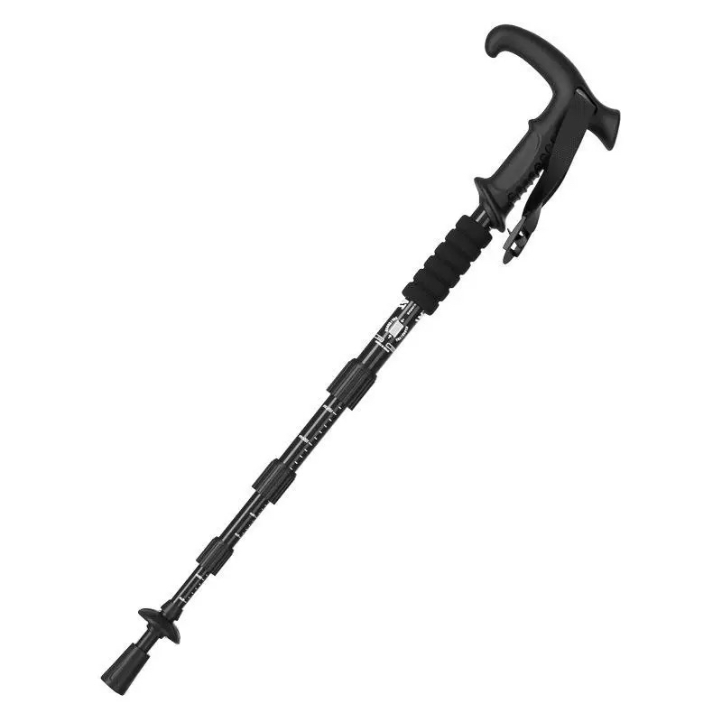 登山杖户外正品便携伸缩杖男女爬山徒步装备防滑多功能老人拐杖