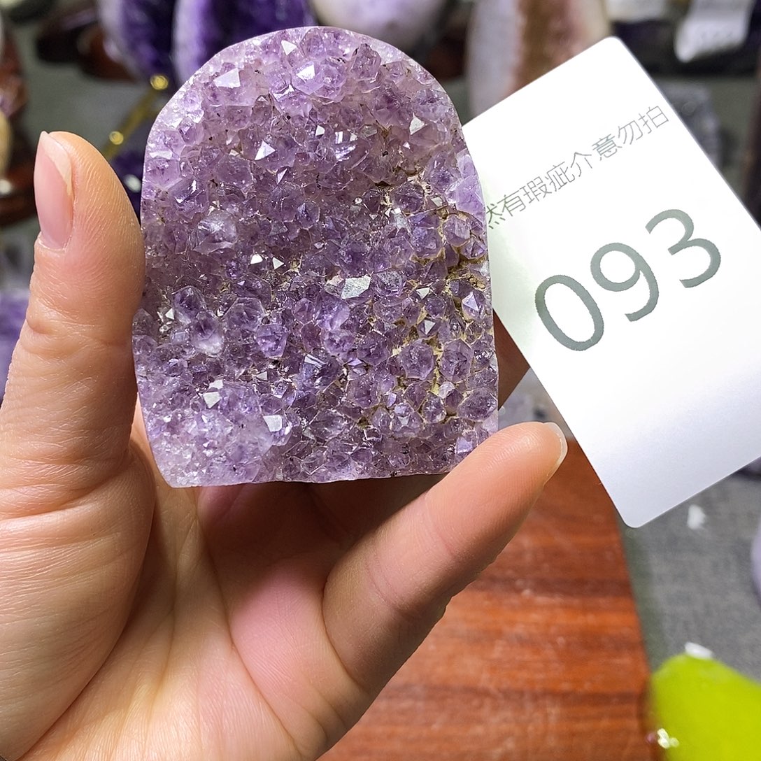 未镶嵌珠宝半成品紫晶