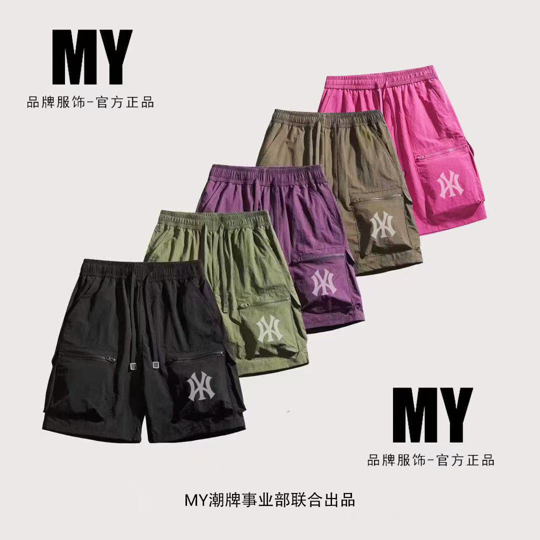 [多巴胺网红爆款]QC男女短裤美式多口袋工装裤夏季薄款运动五分裤
