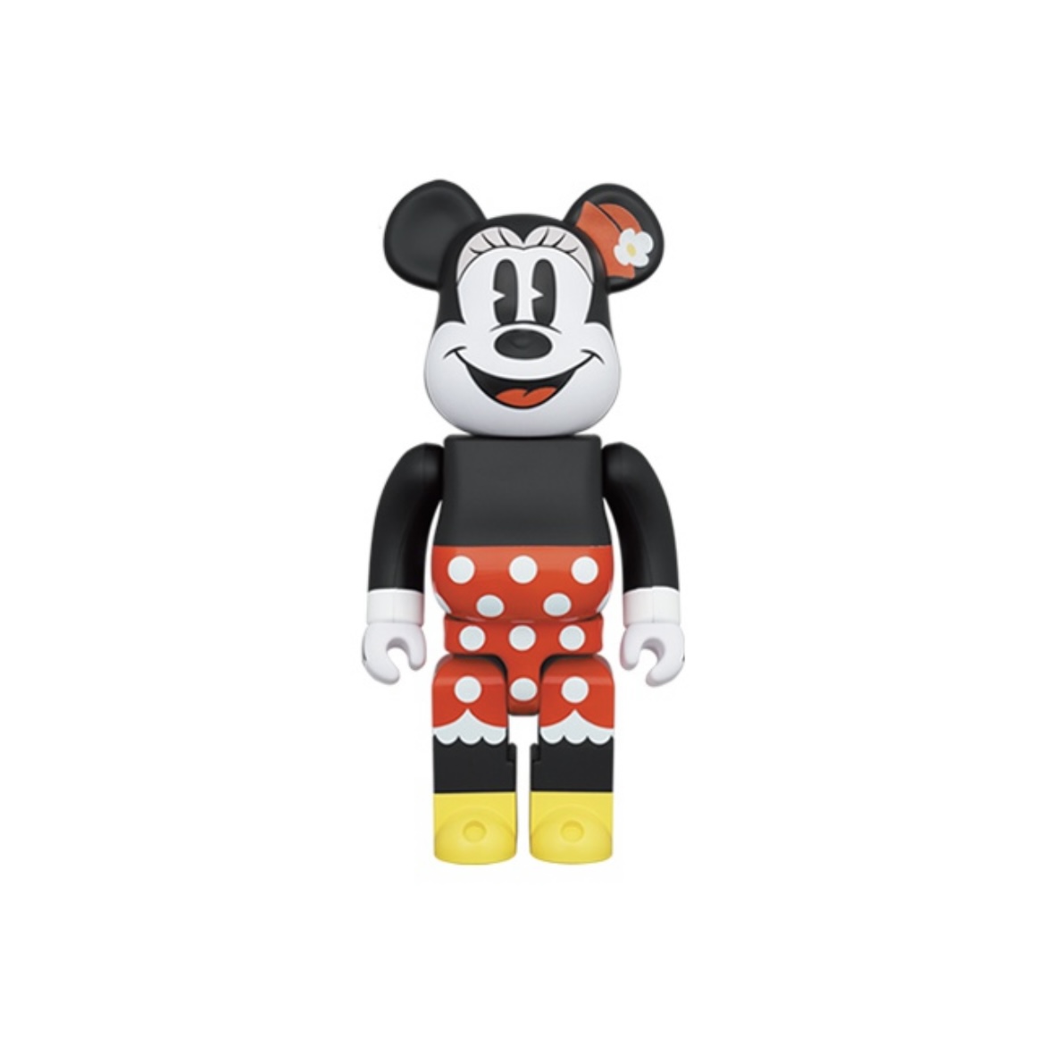 积木熊Bearbrick minnie米老鼠 双盒拆检 1000%尺寸70cm 潮玩