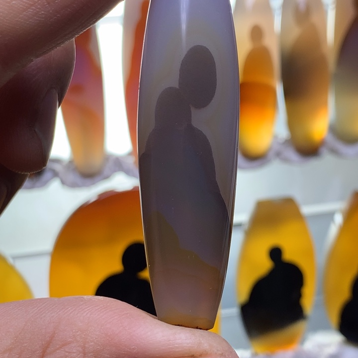 玛瑙/玉髓颈饰未镶嵌31