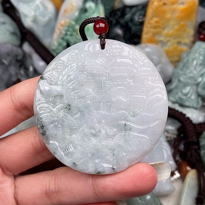 颈饰未镶嵌翡翠翡翠