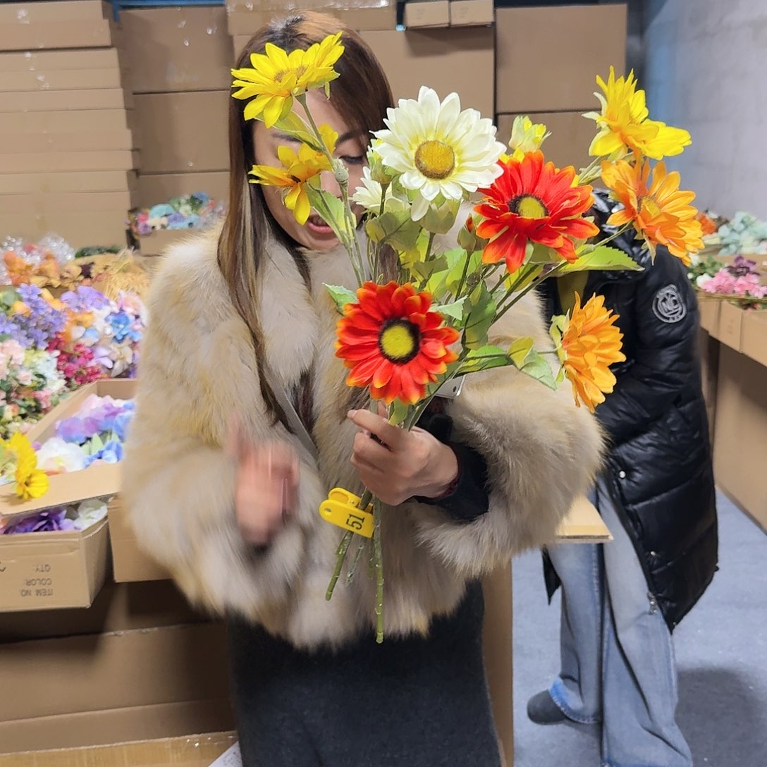 51号「闪购」仿真花，公主请下单