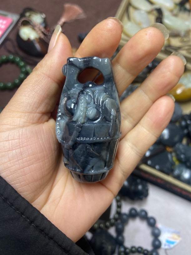 和田玉 把 件 一桶金