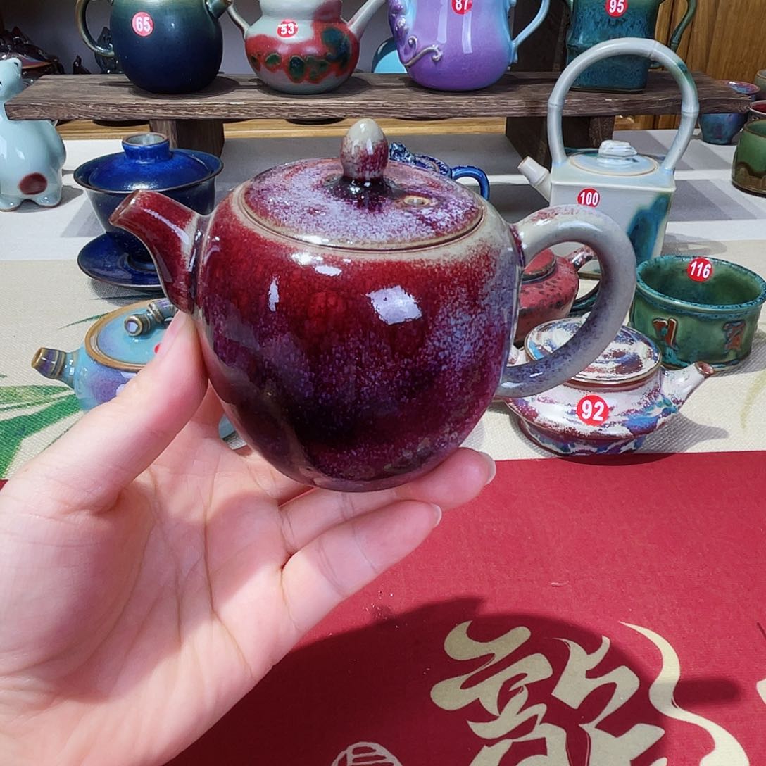 壶禹州钧瓷艺术作品