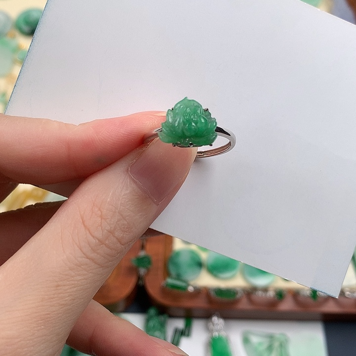 翡翠银S925镶嵌颈饰77533467888