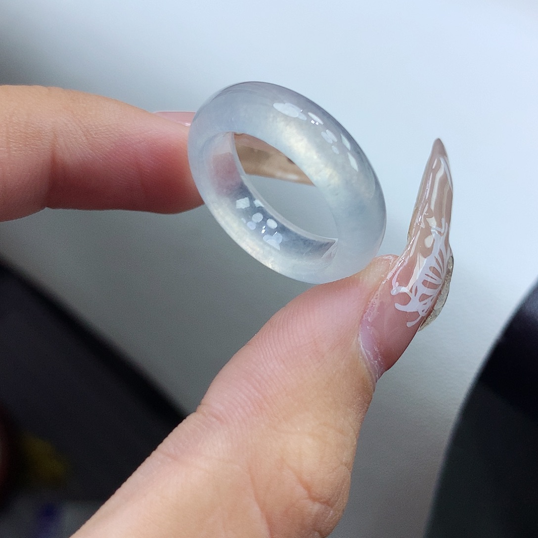 翡翠戒指未镶嵌1213圈