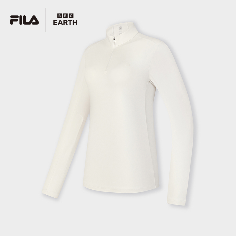 斐乐女装24秋冬新款时尚休闲内搭经典百搭长袖针织衫-A11W447202F