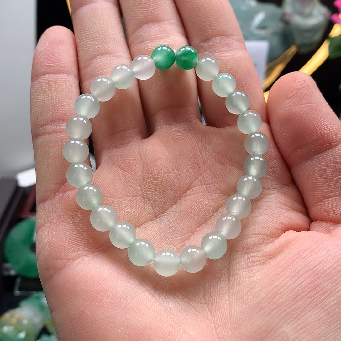 石英质玉手串未镶嵌