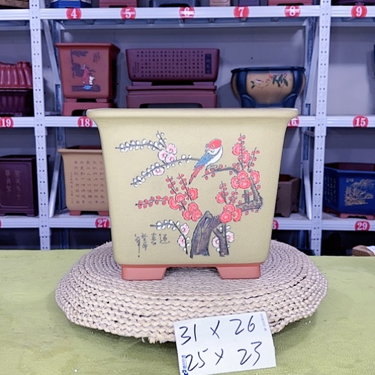 紫砂花盆宜兴紫砂厂
