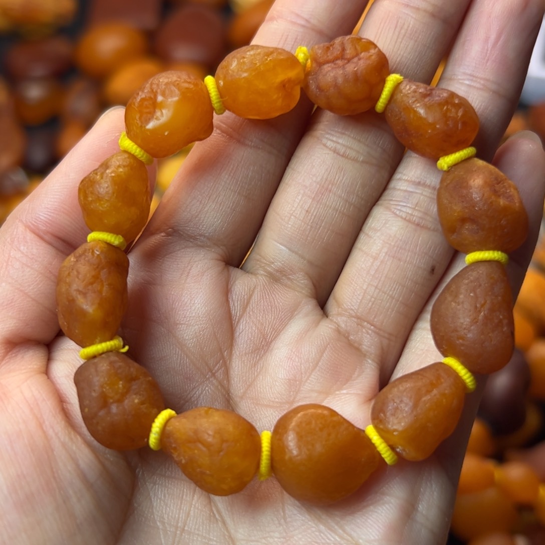 琥珀裸石未镶嵌天然蜜蜡