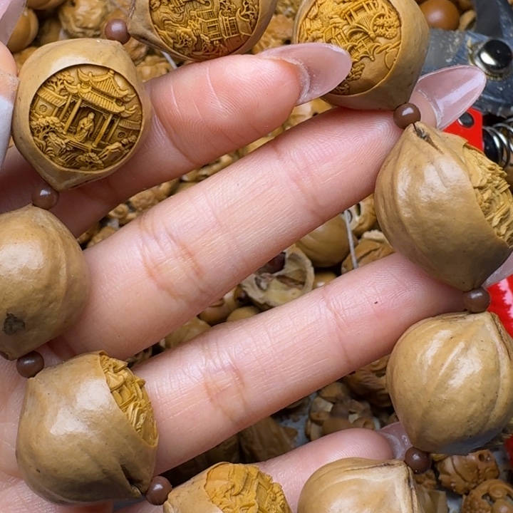 橄榄核手串/手链园林