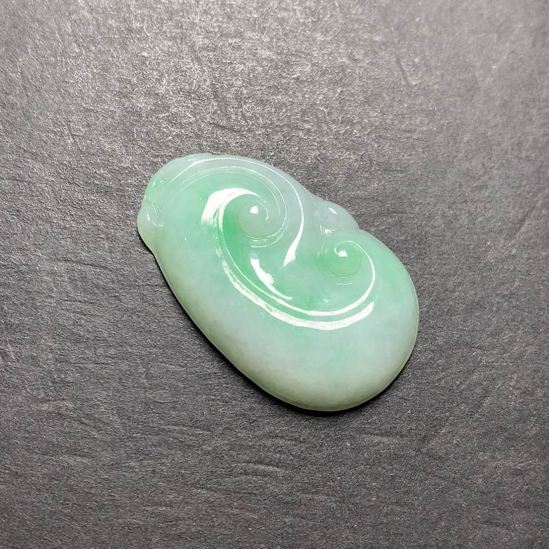 颈饰未镶嵌翡翠如意