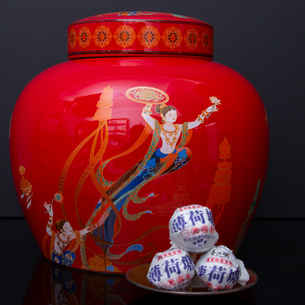 易江号2024年头春选料【薄荷塘一类高杆龙珠】普洱生茶1000g/罐