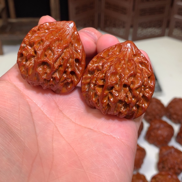 文玩核桃把件龙门涧41.10