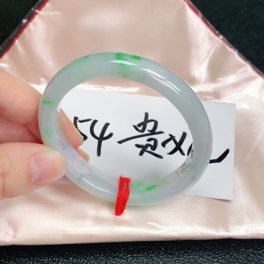 翡翠手镯未镶嵌54贵妃