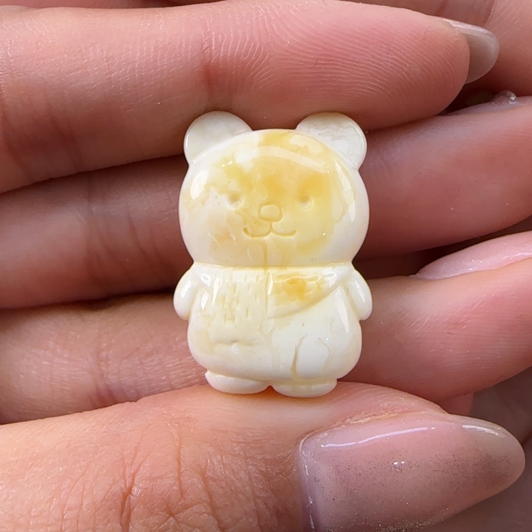 琥珀未镶嵌珠宝奇石观***