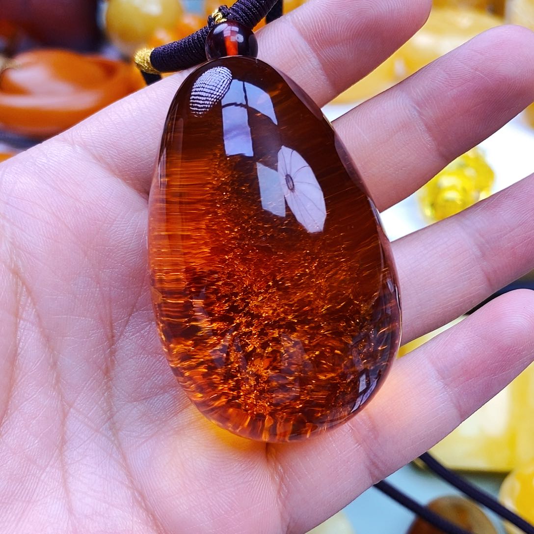 蜜蜡珠宝奇石未镶嵌天然保真假一赔十322