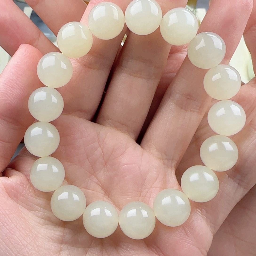 和田玉手链未镶嵌